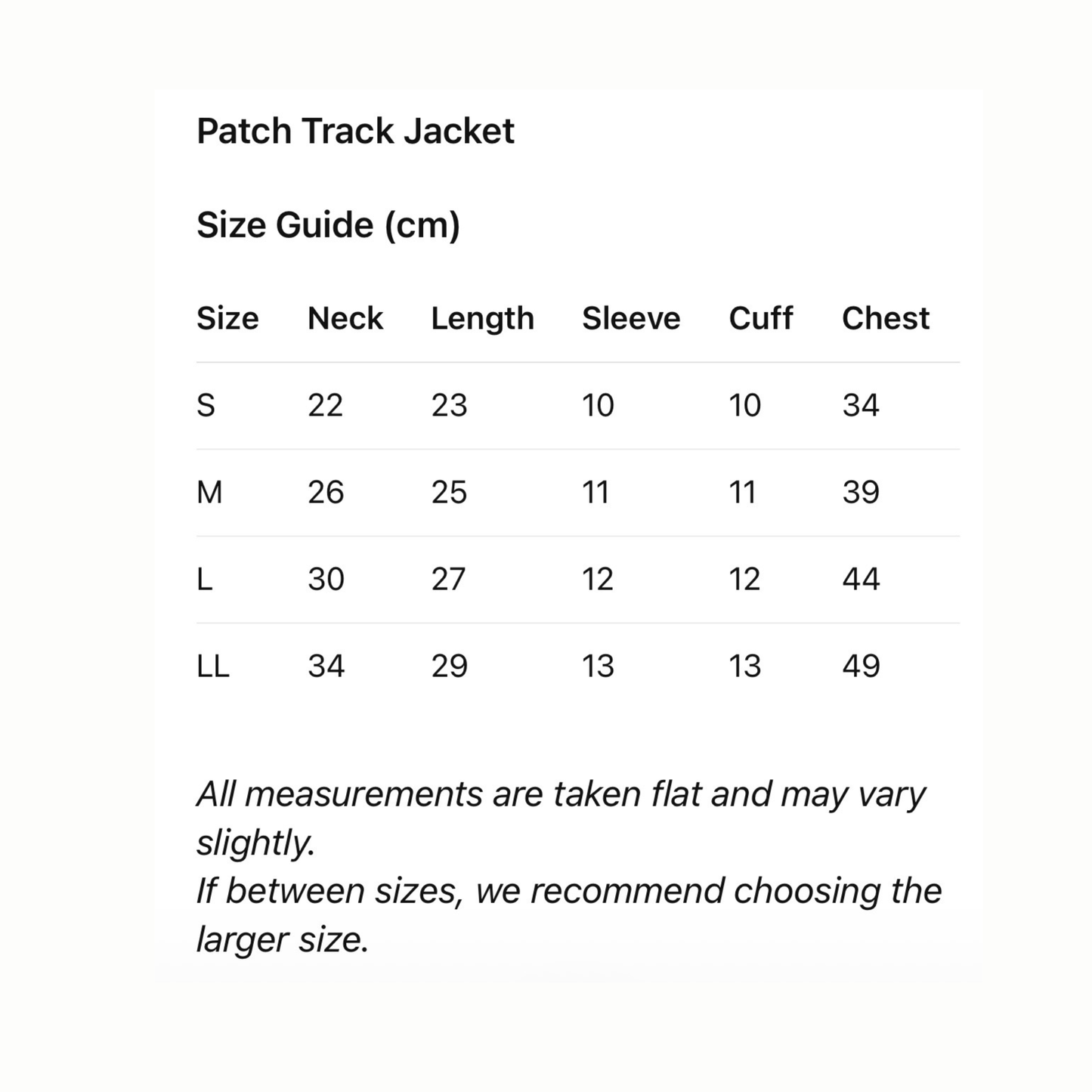 Patch Track Jacket