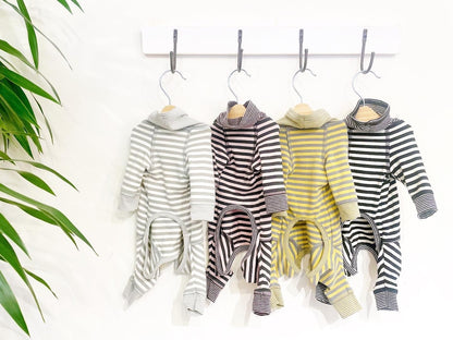 Refined High-Neck Rompers