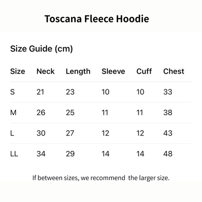 Toscana Fleece Hoodie